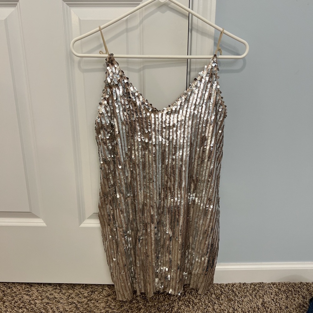 Princess Polly Sequin Dress NWT